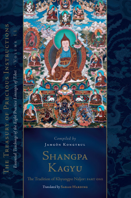 Jamgön Kongtrul Lodrö Thayé Shangpa Kagyu: The Tradition of Khyungpo Naljor: Essential Teachings of the Eight Practice Lineages of Tibet, Volume 11