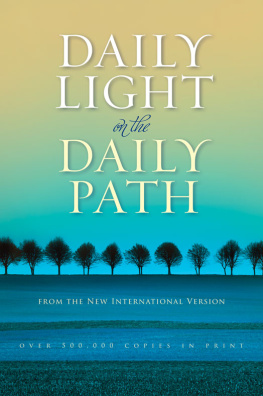 Various Authors Daily Light on the Daily Path: From the New International Version