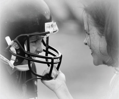 M iddle school came and the boy became a football player Football was rough - photo 13