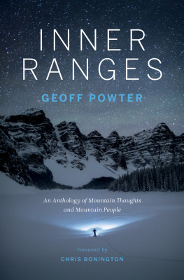 Geoff Powter - Inner Ranges: An Anthology of Mountain Thoughts and Mountain People