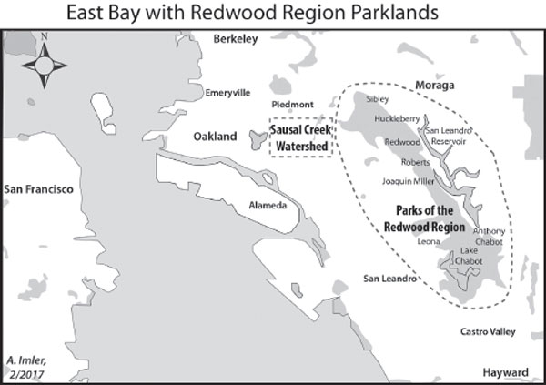 The East Bay Hills redwood regionthe only inland forest of Sequoia - photo 4