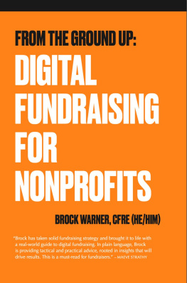 Brock Warner From the Ground Up: Digital Fundraising For Nonprofits