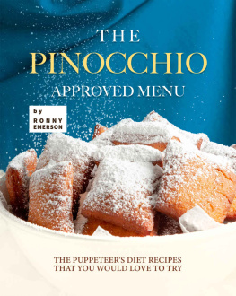 Emerson - The Pinocchio Approved Menu