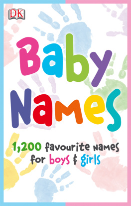 DK Baby Names