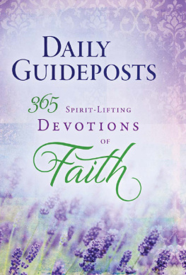 Guideposts Editors Daily Guideposts 365 Spirit-Lifting Devotions of Faith