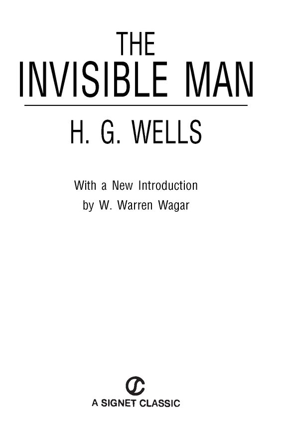 Introduction When The Invisible Man was first published in 1897 Victoria was - photo 2