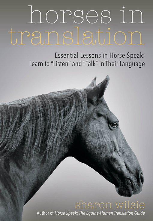 horses in translation Essential Lessons in Horse Speak Learn to Listen and - photo 1