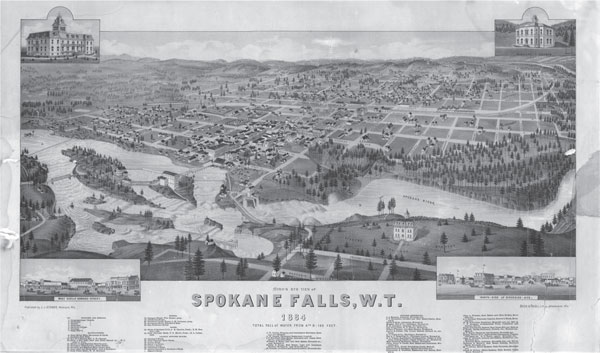 This 1884 map shows the first Catholic church the Hamblen home and the - photo 3