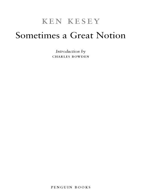 Table of Contents From the original reviews of Sometimes a Great Notion As - photo 1