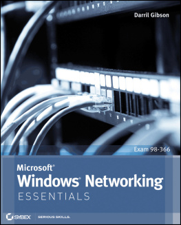 Darril Gibson Microsoft Windows Networking Essentials