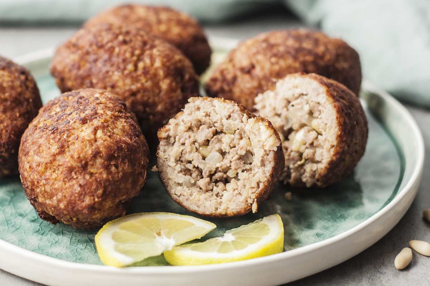 Kibbeh is a popular appetizer in Lebanon With a crunchy coating that holds - photo 5