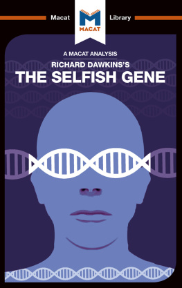 Nicola Davis - An Analysis of Richard Dawkinss The Selfish Gene