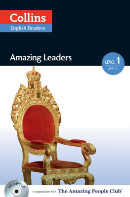 Silvia Tiberio Amazing Leaders: A2 (Collins Amazing People ELT Readers)