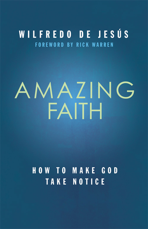 WILFREDO DE JESS FOREWORD BY RICK WARREN AMAZING FAITH HOW TO MAKE GOD - photo 1