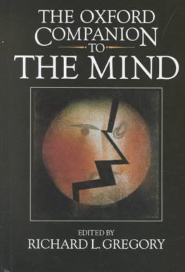 R. L. Gregory - The Oxford Companion to the Mind