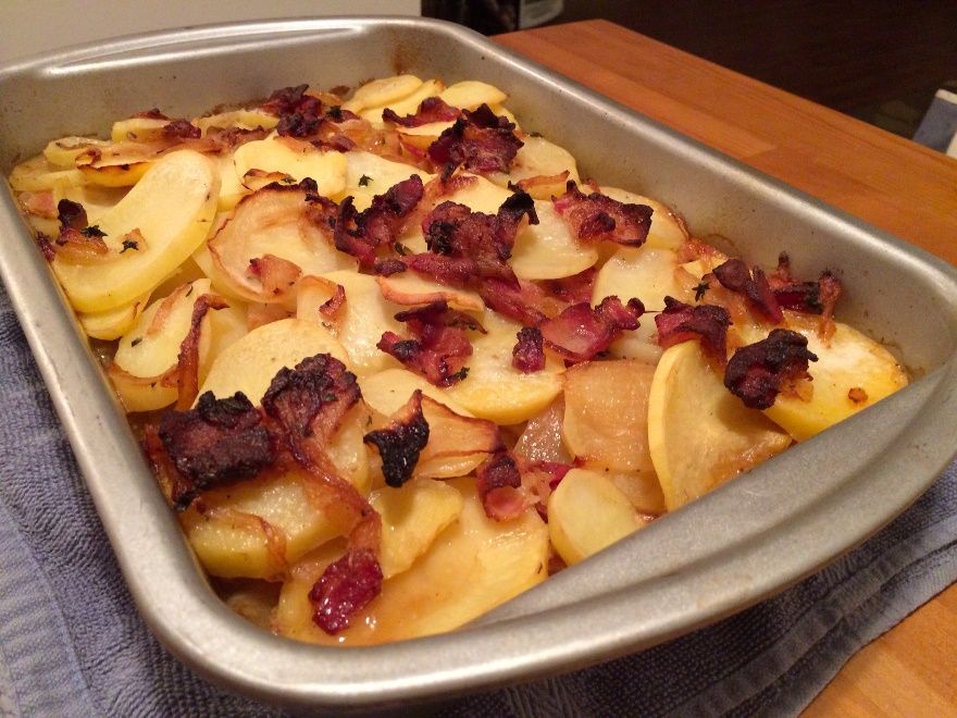 This dish features the amazing flavors of salty bacon and sweet caramelized - photo 8