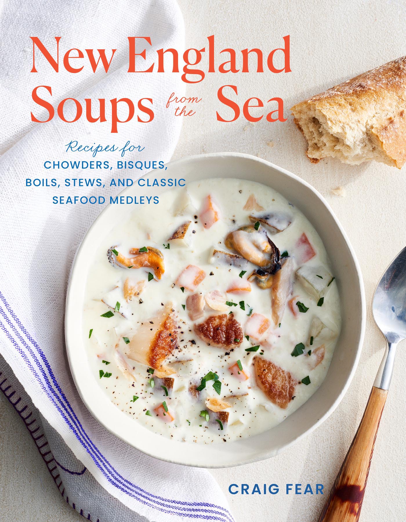 New England Soups from the Sea Recipes for CHOWDERS BISQUES BOILS STEWS - photo 1