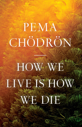 Pema Chödrön - How We Live Is How We Die