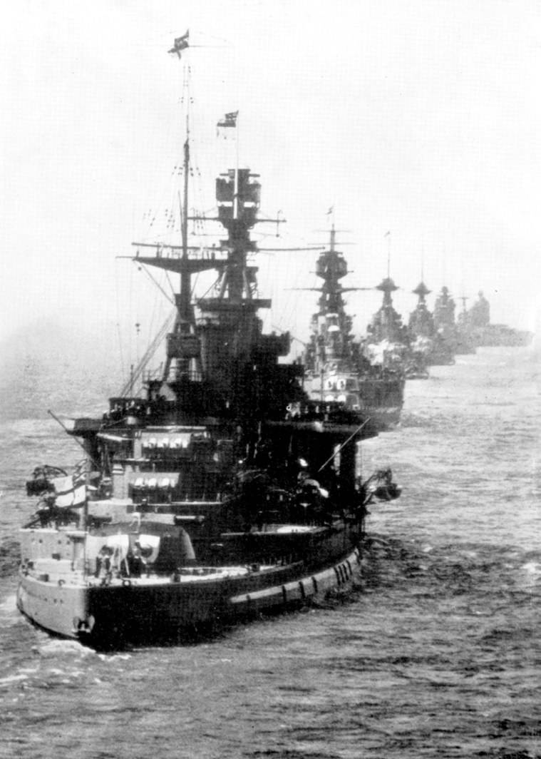 The Battle Fleet Concept the British Battle Fleet at sea c1930 Copyright - photo 2