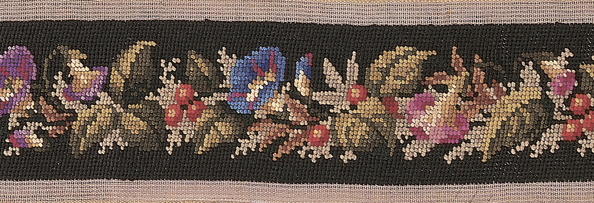 Floral border Long decorative bands like this Victorian tent stitch pattern of - photo 4