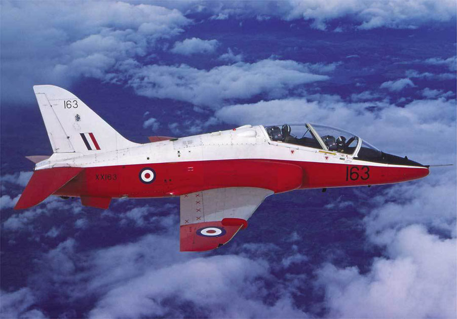 The BAe Hawk started to replace the Folland Gnat as the RAFs advanced trainer - photo 7