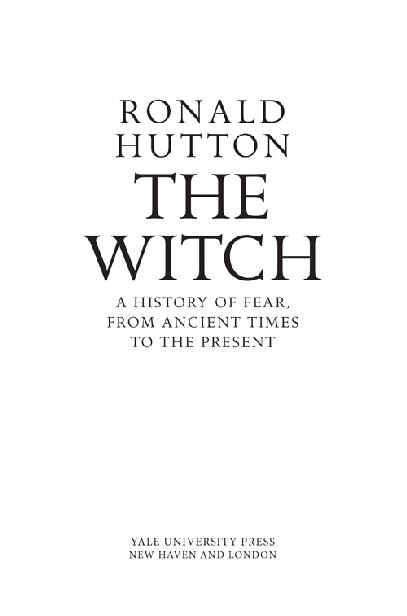 IVCopyright 2017 Ronald Hutton All rights reserved This book may not be - photo 1