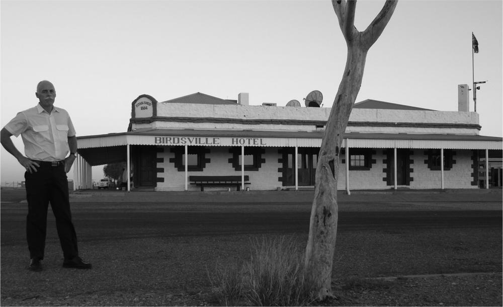 Adelaide Street Birdsville outside the heritage-listed Birdsville Hotel - photo 2