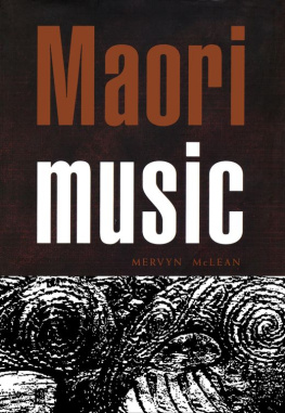 Mervyn McLean Maori Music