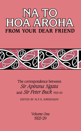 Sir Apirana Ngata (editor) - Na to Hoa Aroha, from Your Dear Friend