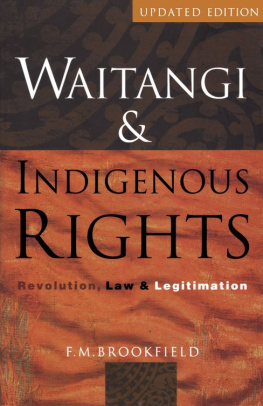 F.M. Brookfield - Waitangi and Indigenous Rights