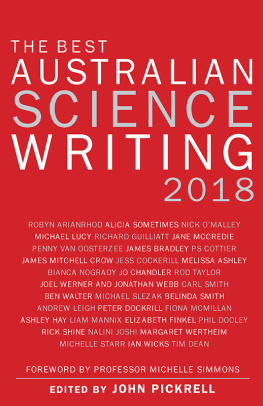 John Pickrell - The Best Australian Science Writing 2018