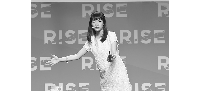 Marie Kondo speaking at the 2016 RISE conference in Hong Kong Photo by RISE - photo 3