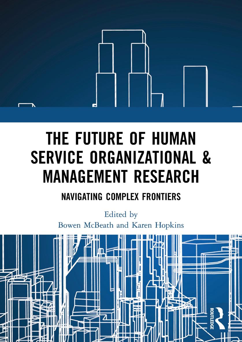 The Future of Human Service Organizational Management Research This book - photo 1