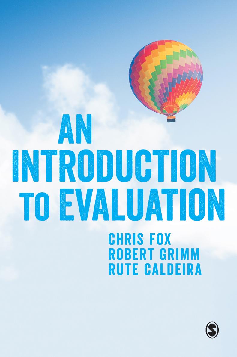 An Introduction to Evaluation An Introduction to Evaluation Chris Fox - photo 1