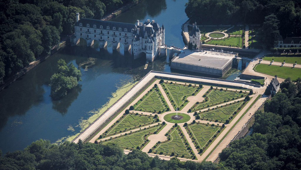 This photograph taken on 16 July 2017 shows an aerial view of Chateau - photo 11