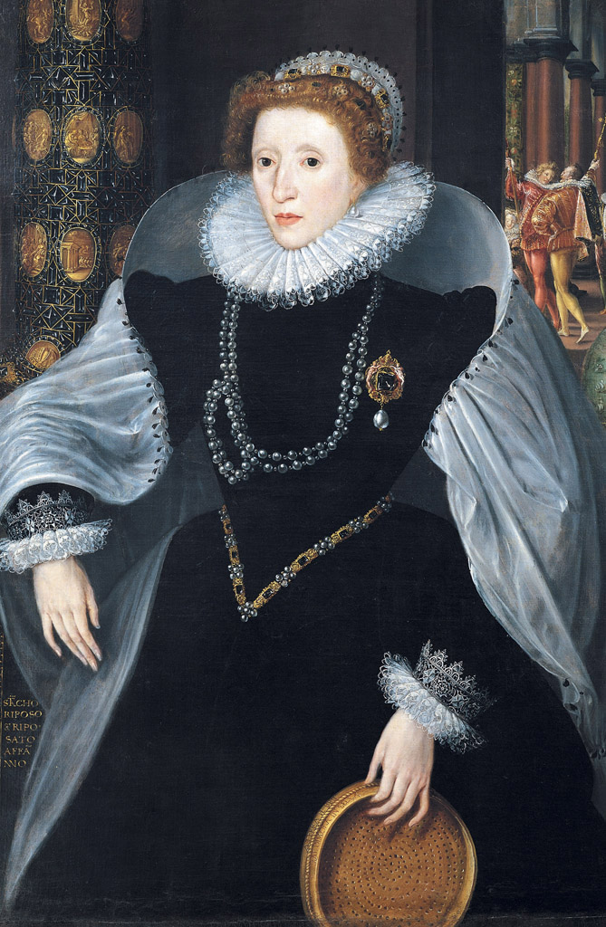 Sieve Portrait of Queen Elizabeth I 1583 Painting by Quinten Metsys II - photo 12