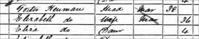 Figure 1 Excerpt from 1861 Census Abington Northamptonshire The National - photo 4