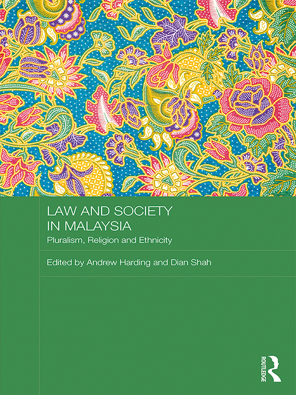 Law and Society in Malaysia This book provides a systematic and - photo 1