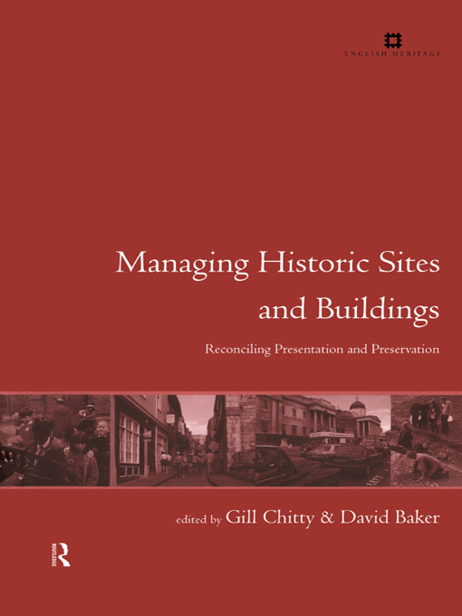 Managing Historic Sites and Buildings The Issues in Heritage Management series - photo 1