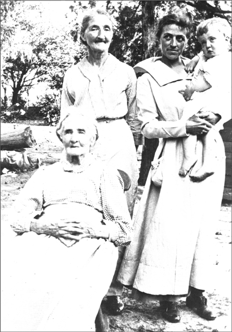 Three generations of Midwest farmers daughtersthe authors great-great-great - photo 7