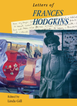 Frances Hodgkins (editor) - Letters of Frances Hodgkins