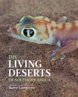 Barry Lovegrove - The Living Deserts of Southern Africa