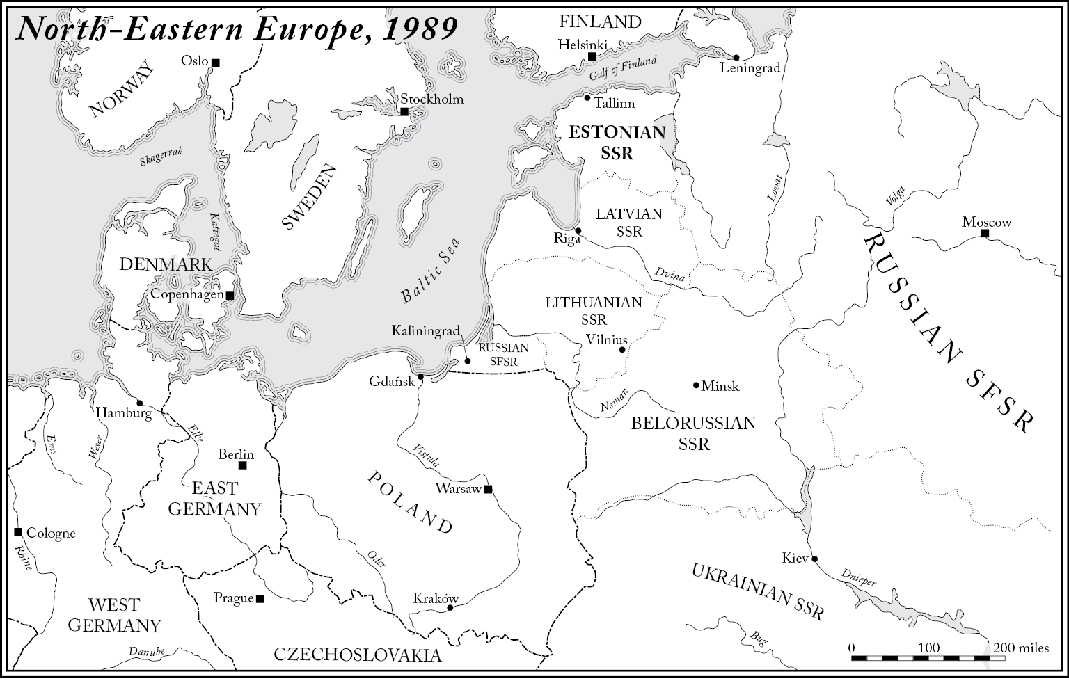 North-Eastern Europe 1989 The Republic of Estonia Everything Is - photo 3