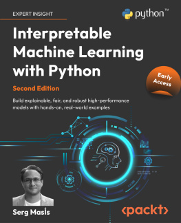 Serg Masís - Interpretable Machine Learning with Python