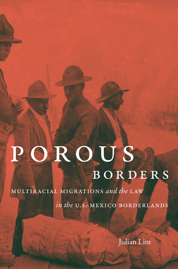 Porous Borders The David J Weber Series in the New Borderlands History - photo 1