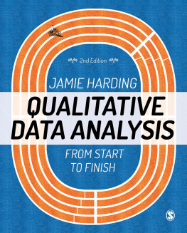 Jamie Harding Qualitative Data Analysis