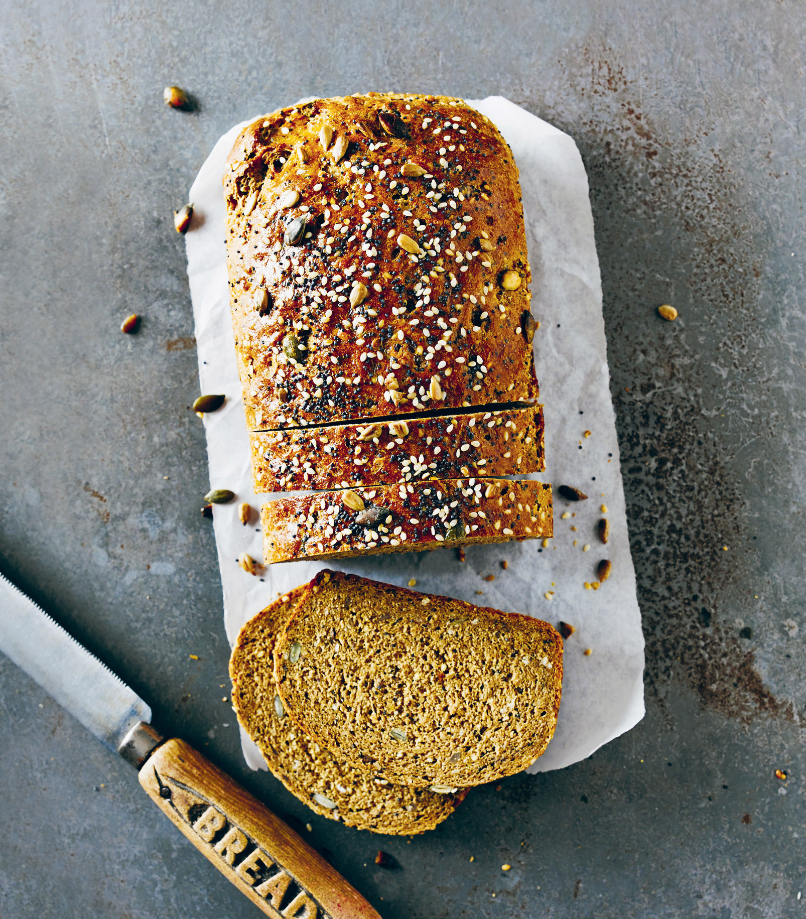 Seeded wholemeal loaf Tiger bread With its iconic crackled crust and pillowy - photo 10
