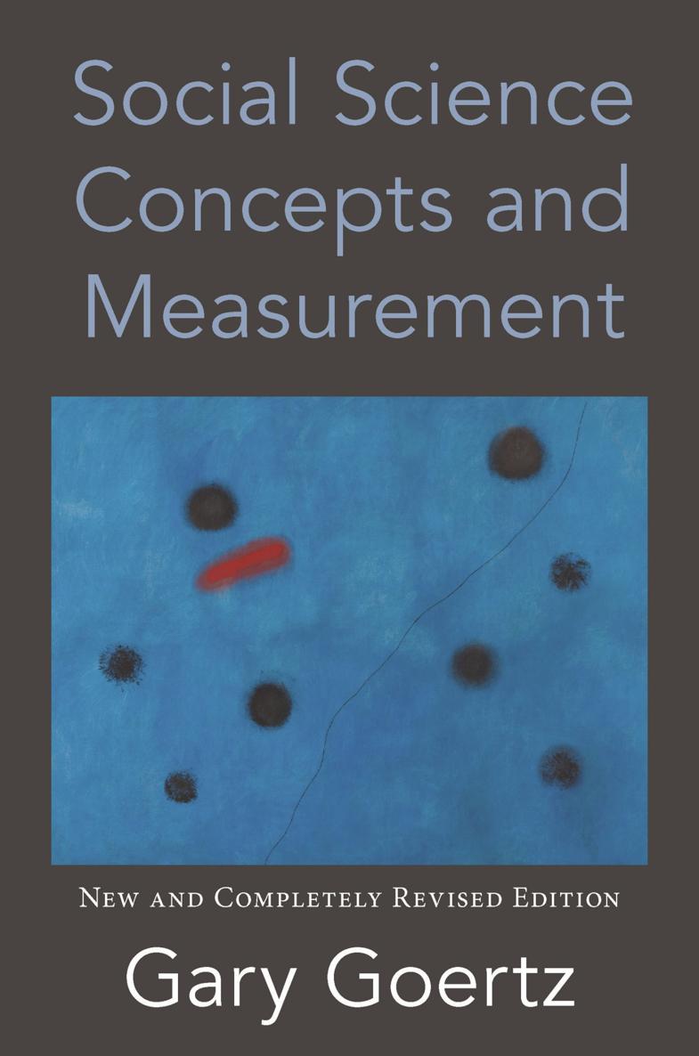 SOCIAL SCIENCE CONCEPTS AND MEASUREMENT Social Science Concepts and - photo 1