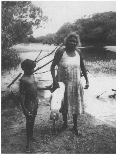 Alma Wason and Roy Luke at one of the Kunjen peoples traditional camp sites at - photo 3