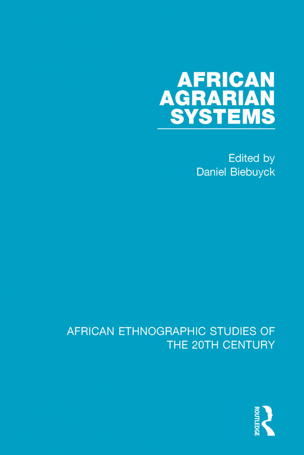 African Agrarian Systems - image 1